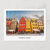 Sockholm Postkarte