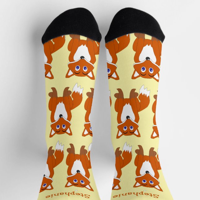 Socks Fox Design Socken (Oben)