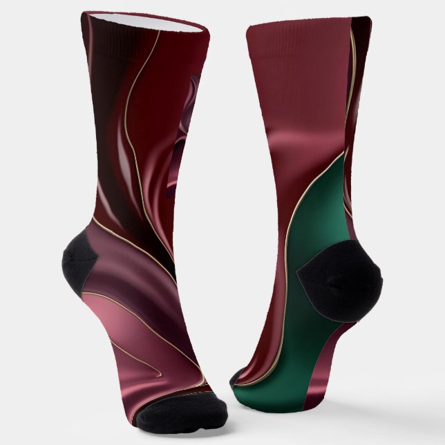 Socks in stylish abstract graphic socken (Gewinkelt)