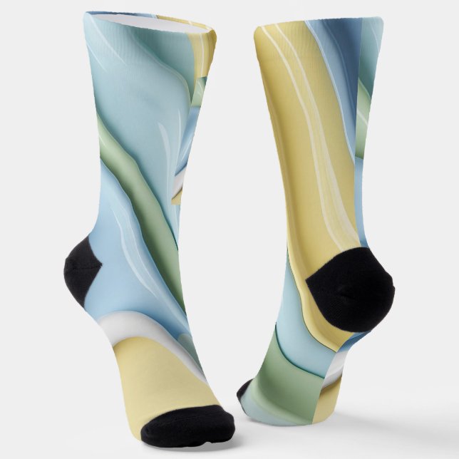 Socks in stylish abstract graphic socken (Gewinkelt)