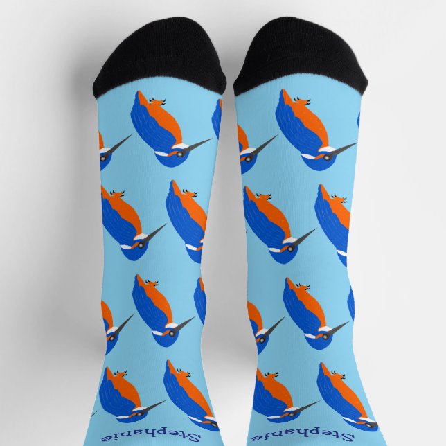 Socks Kingfisher Design Socken (Oben)