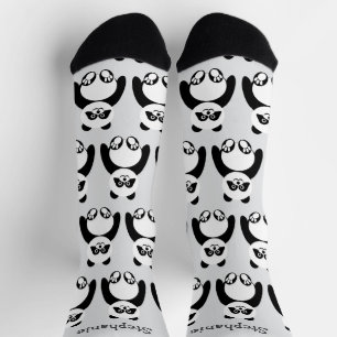 Socks Panda Design Socken