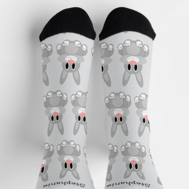 Socks Rabbit Design Socken (Oben)