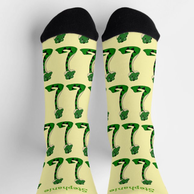 Socks Snake Design Socken (Oben)