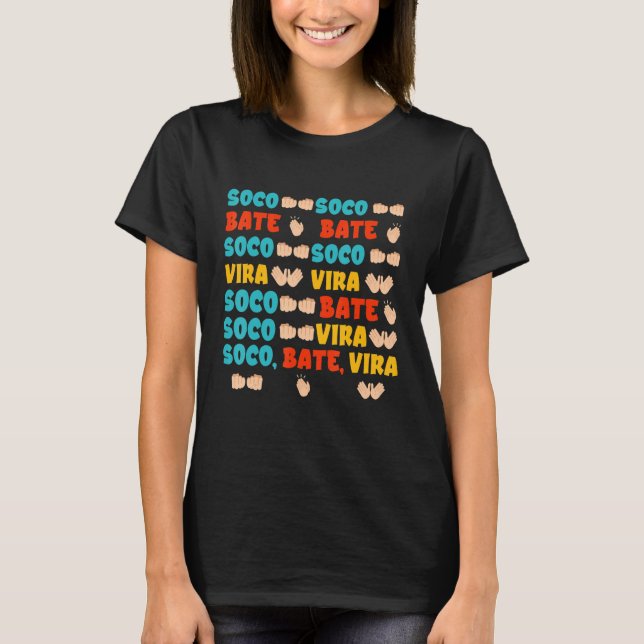 Soco Bate Vira Music Dance Party T-Shirt (Vorderseite)
