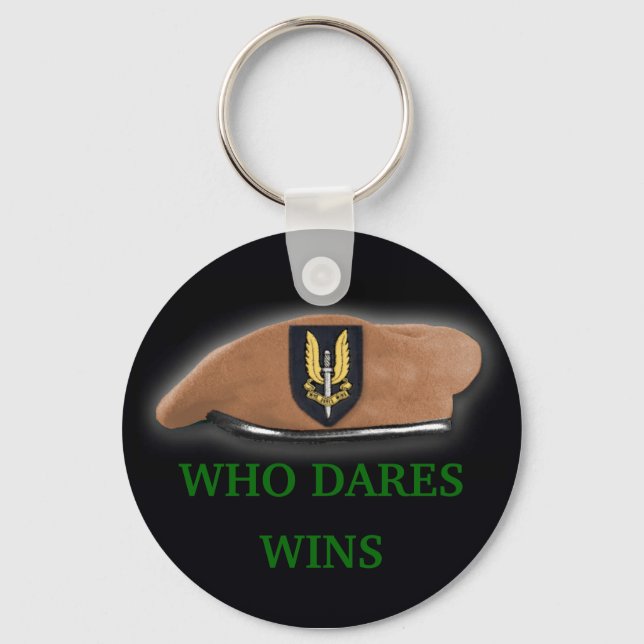 Socom Special Air Service sas flash beret Schlüsse Schlüsselanhänger (Vorderseite)