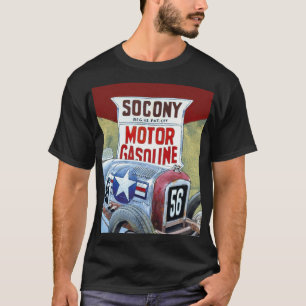 Socony-Motorengas-Grafik T-Shirt