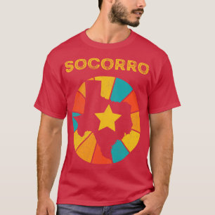 Socorro Texas Vintag beängstigend Souvenir T-Shirt