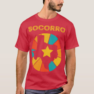 Socorro Texas Vintag beängstigend Souvenir T-Shirt