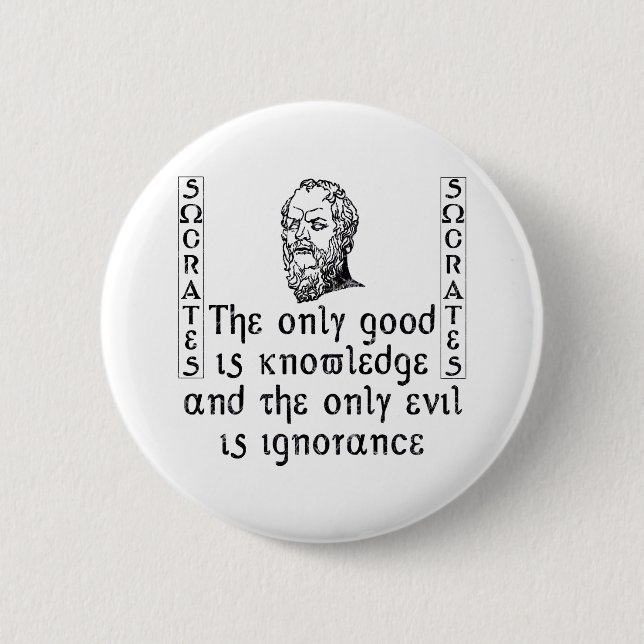 SOCRATES BUTTON (Vorderseite)