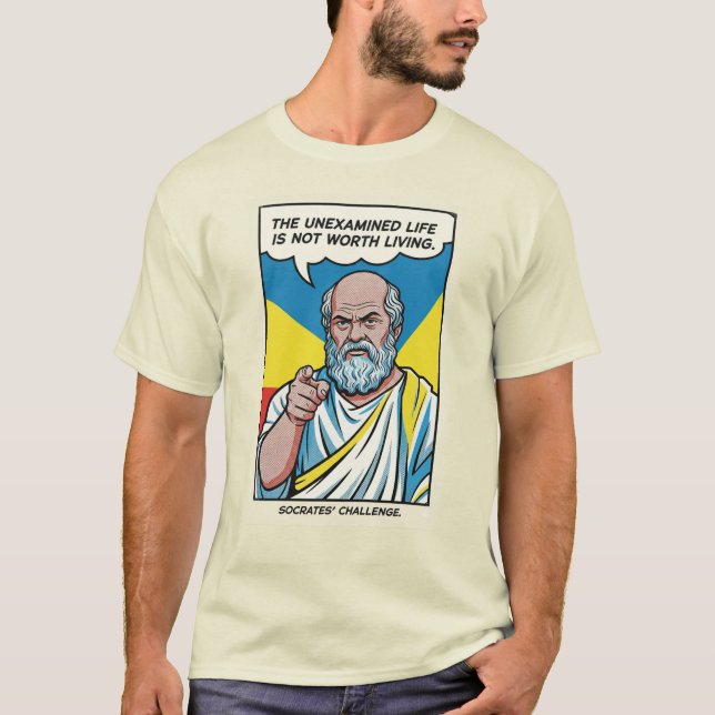 Socrates' Challenge T-Shirt (Vorderseite)