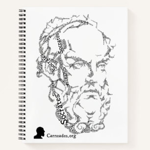 Socrates Spiral Notebook Notizbuch