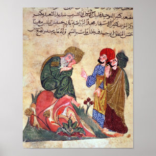 SOCRATES und seine Studenten Poster