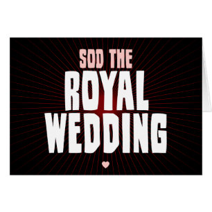 Sod die königliche Hochzeit