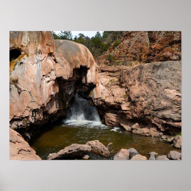 Soda Dam in New Mexico Poster (Vorne)