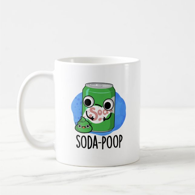Soda Kack Funny Drink Pub Kaffeetasse (Links)