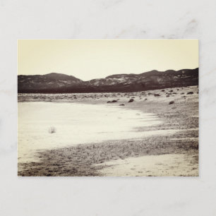 Soda Lake Carrizo Plain Kalifornien Postkarte