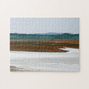 Soda Lake Carrizo Schlichtes Nationaldenkmal CA Puzzle