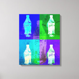 Soda Pop Art Leinwanddruck