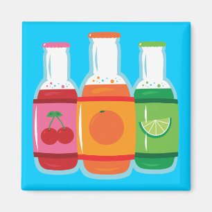Soda Pop Flaschen Magnet
