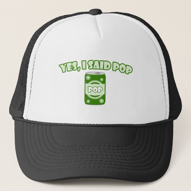 Soda Pop Truckerkappe (Vorderseite)