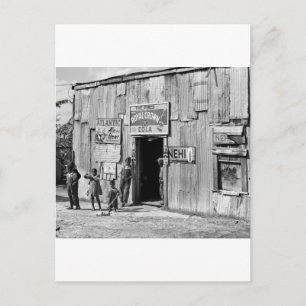 Soda Shack, 1940er Postkarte