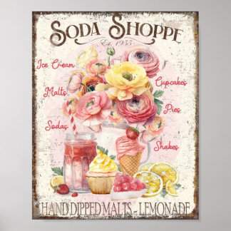 Soda Shoppe Poster Eros Bendato