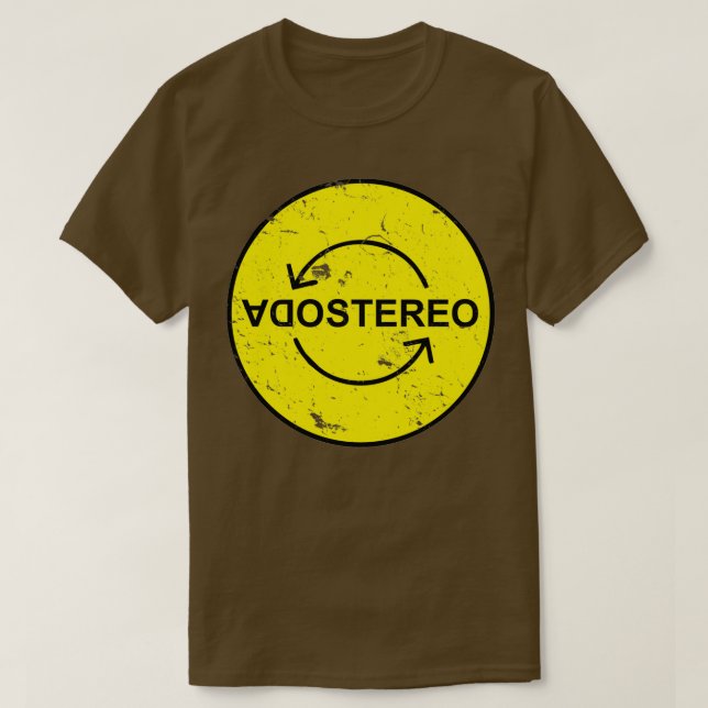 Soda Stereo Vintag T-Shirt (Design vorne)