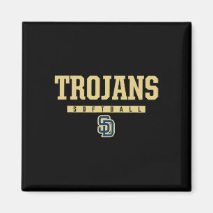 Soddy-daisy Trojans Logo Softll Hs  Magnet