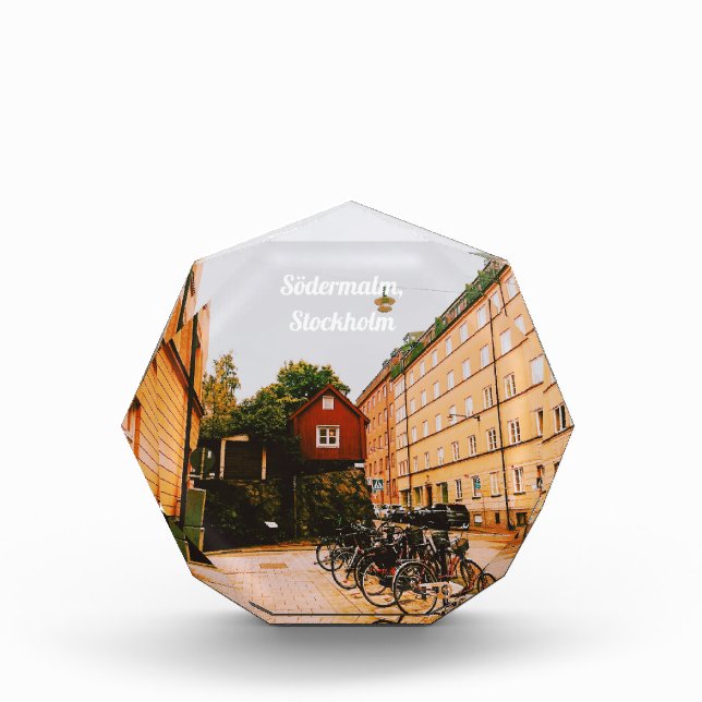 Södermalm, Stockholm, Schweden Fotoblock (Vorderseite)