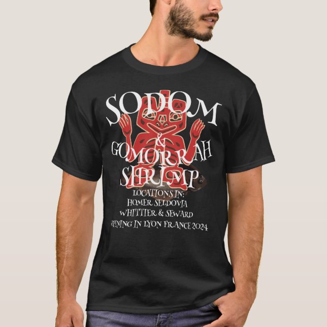 SODOM & GOMORRAH SHRIMP ALASKA T-Shirt (Vorderseite)