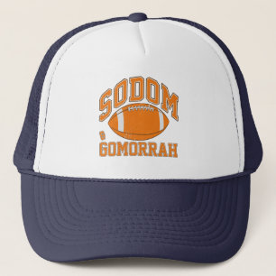 Sodom & Gomorrah Vintag Athletic LGBT Truckerkappe