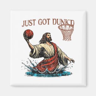 Soeben Getunkt Lustige Taufe Jesus Christliches Ba Magnet