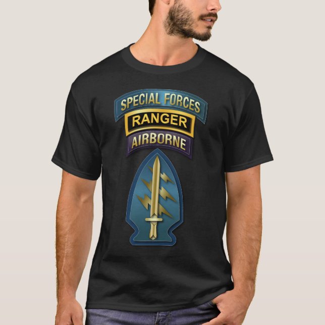 SOF - Spezialeinheiten - Ranger - SSI V1 T-Shirt (Vorderseite)
