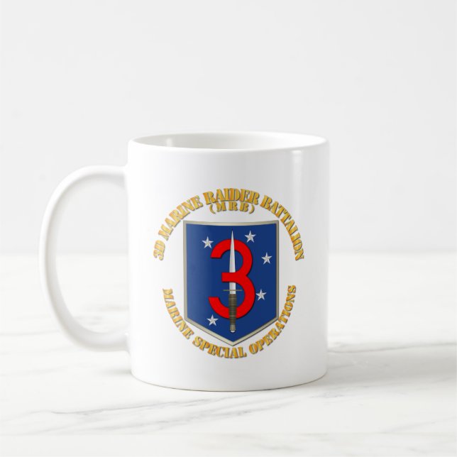 SOF - USMC 3. Marine Raider-Bataillon.pn Kaffeetasse (Links)