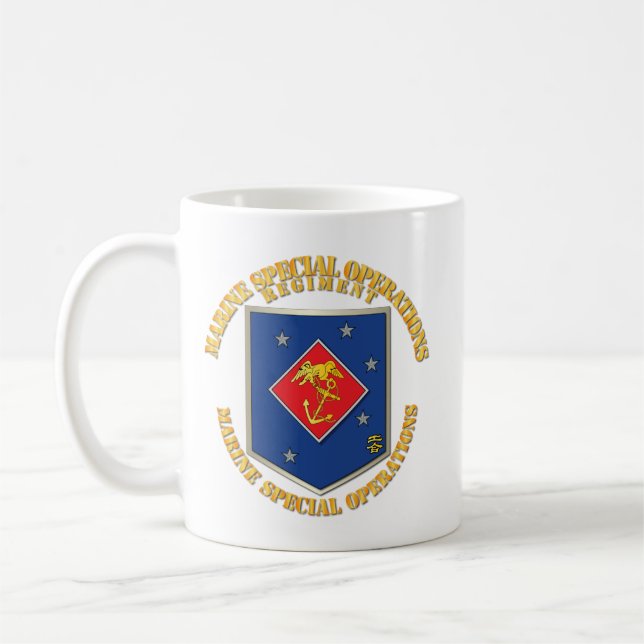SOF - USMC Marine Spezialeinsatzregiment Kaffeetasse (Links)
