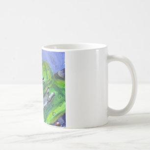 Sofa des Schnauzer und der schwarzen Katze Kaffeetasse