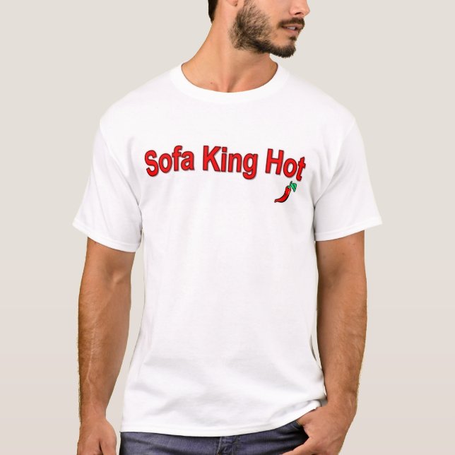 Sofa-König Hot (Chili) T-Shirt (Vorderseite)