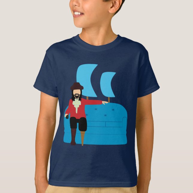 Sofa Pirate T-Shirt (Vorderseite)