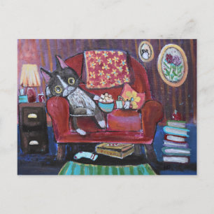 Sofahelden Süße Whimsical-Tiere Postkarte