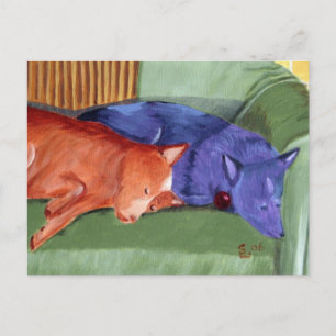 Sofas-Kartoffelgalerie Postkarte