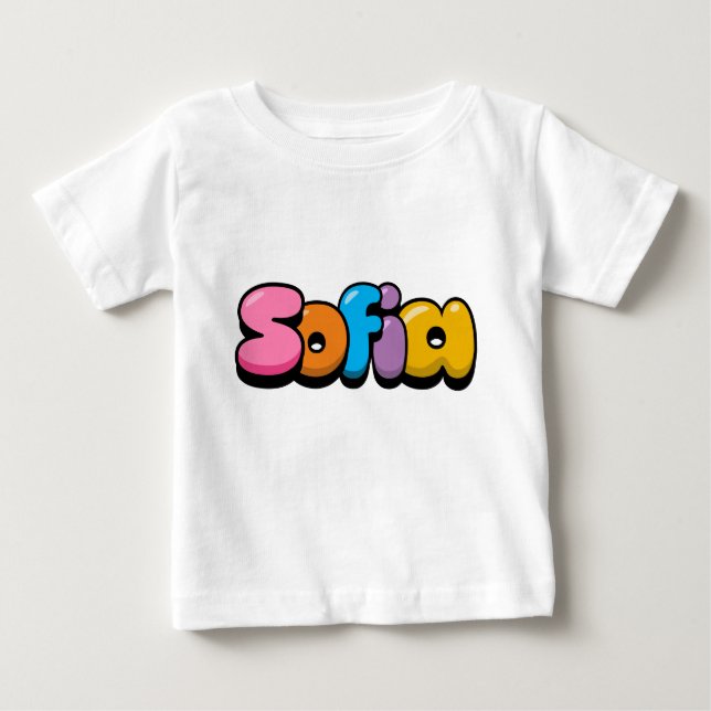 Sofia Baby T-shirt (Vorderseite)