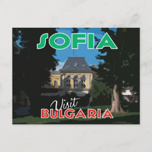 Sofia, Besuch Bulgariens Postkarte