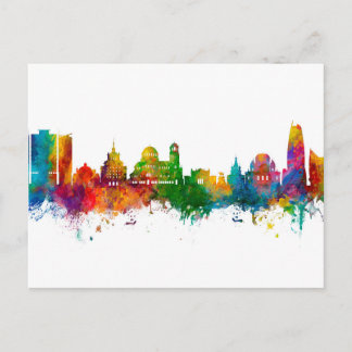 Sofia Bulgaria Skyline Postkarte