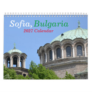 Sofia Bulgarien 2027 Kalender