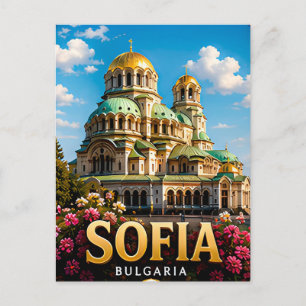 Sofia Bulgarien Balkan Hauptstadt Entdeckung 📍 Postkarte