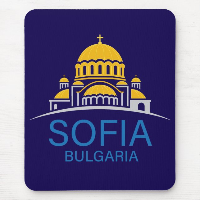 Sofia Bulgarien Europäische Union Mousepad (Vorne)