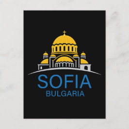 Sofia Bulgarien Europäische Union Postkarte