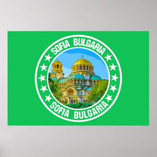 Sofia Bulgarien Poster