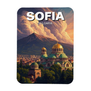 Sofia Bulgarien Reise Magnet